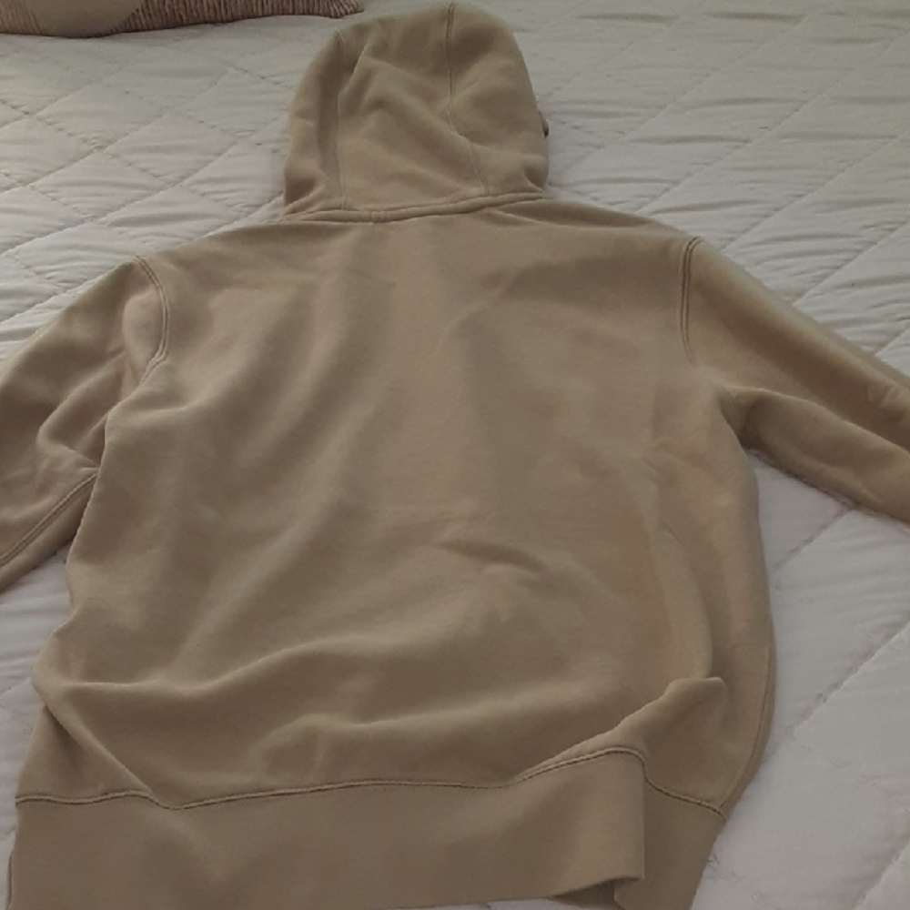 Nike Club Men's Fleece Beige Pullover Hoodie. - Picture 13 of 16